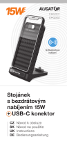 Aligator Stojánek Owner's manual