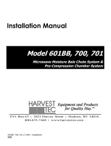 Harvest TEC 701 Installation guide