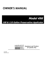 Harvest TEC 08 100 User manual