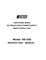 Nissei NS-30D User manual