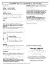 Traceable 4120 Operating instructions