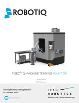 ROBOTIQ Machine Tending Solution User manual