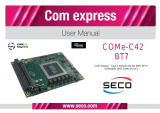Seco SOM-COMe-BT7-E3000 Owner's manual