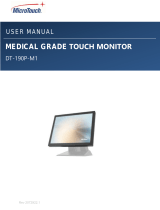 MicroTouch DT-190P-M1 User manual