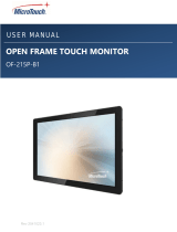 MicroTouch OF-215P-B1 User manual