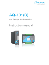 Arcteq AQ-101 User manual