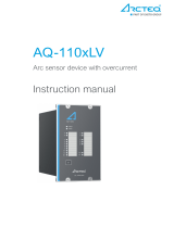 Arcteq AQ-110xLV User manual