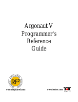 Ten-Tec 516 Argonaut V Reference guide