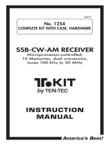 Ten-Tec 1254 User manual