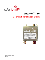 uAvionix ping200X User and Installation