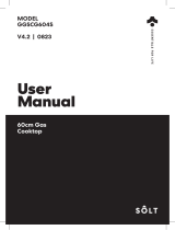 Solt GGSCG604S User manual