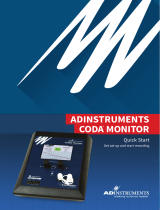 ADInstruments CODA® Monitor Quick start guide