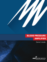 ADInstruments BP Amp Owner's manual