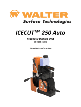 Walter ICECUT 250 AUTO Owner's manual
