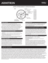 Armitron CHARLES Owner's manual