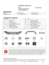 Paramount Automotive 51-8062 Installation guide