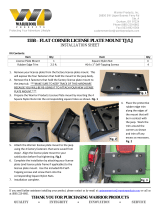 Warrior Products 1558 Installation guide