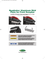 QuadratecAluminum Modular Front Sway Bar Skid Plate