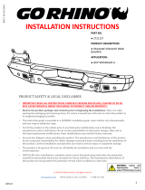 Go Rhino 272115T Installation guide