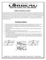 Corbeau 2-Inch Retractable Harness Belts Installation guide