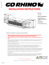 Go Rhino 331100T Installation guide