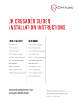 JCR Offroad Crusader Rock Sliders Installation guide