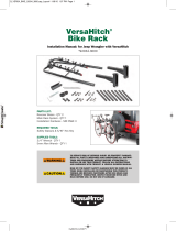 VersaHitch Bike Rack Installation guide