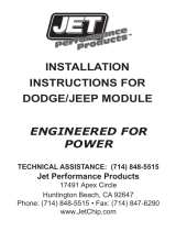Jet Performance 90017 Installation guide