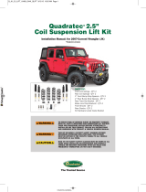 Quadratec2.5” Coil Spring Suspension Kit