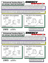 Energy Suspension31mm Front Sway Bar Bushings