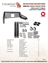 Fishbone Offroad Chase Rack Installation guide