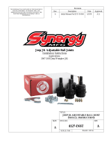 Synergy Manufacturing 4127 Installation guide