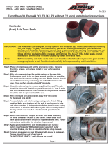 Alloy USAAxle Tube Seals