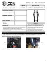 ICON Vehicle Dynamics Rear 2.5 VS RR CDCV Shock Pair Installation guide