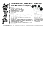 Teraflex 001381200 Installation guide