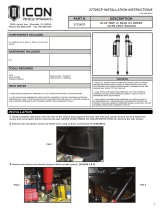 ICON Vehicle Dynamics Rear 2.5 VS RR CDCV Shock Pair Installation guide