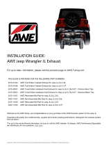 AWE Exhaust 17613 5111 Installation guide