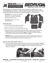 Bedrug BedTred Premium Molded Rear Floor Covering Installation guide