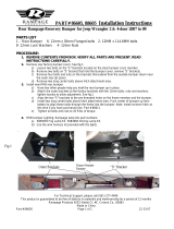 RAMPAGE PRODUCTS Rear Recovery Bumper Installation guide