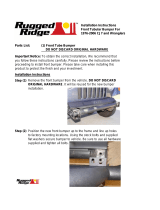 Rugged Ridge 11560.02 Installation guide