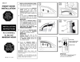 EGR In Channel Style Window Visors Installation guide