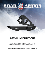 Road Armor 5072R0B Installation guide