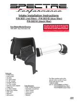 Spectre Performance SPE-9051 Installation guide