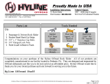 HyLine OffRoad 300300100 Installation guide