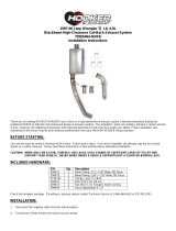 Hooker Headers 70505404-RHKR Installation guide