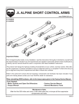 Teraflex Alpine RT3 Short Arm Suspension System Installation guide