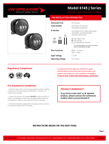 J.W. Speaker 6145 J2 Series LED Fog Lights Installation guide