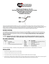 Hooker Headers BH5414 Installation guide