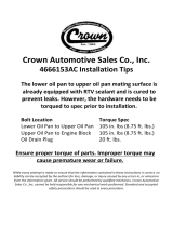 Crown Automotive 4666153AC Installation guide