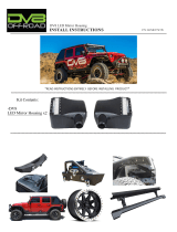 DV8 OFFROAD BCME27W3W Installation guide